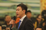 中央电视台记者提问