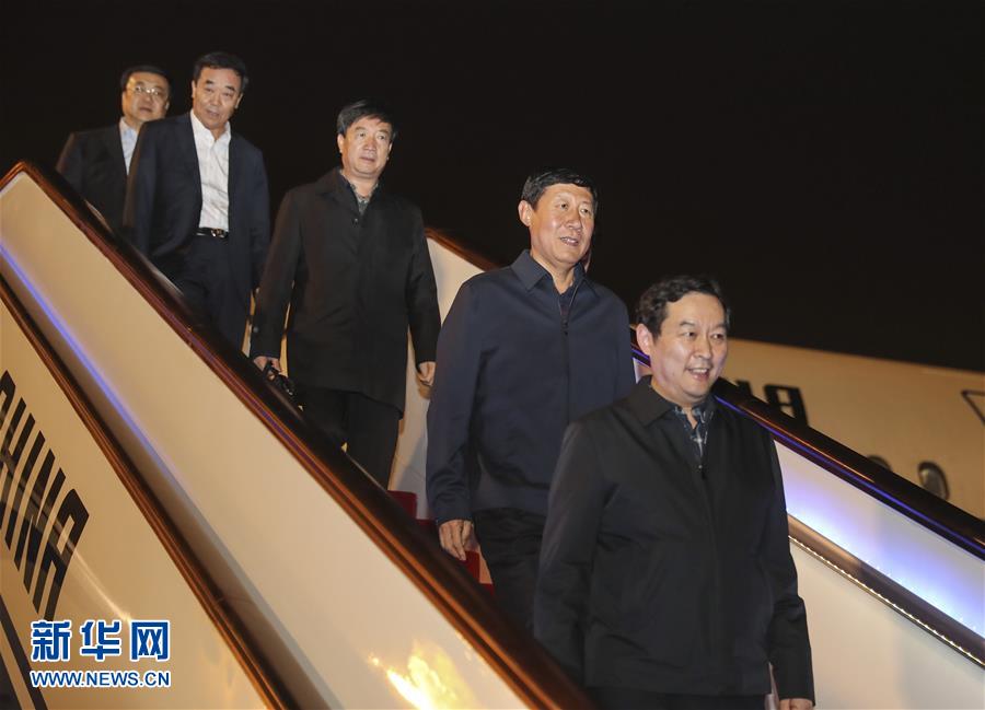 （十九大）出席十九大的宁夏代表团抵京