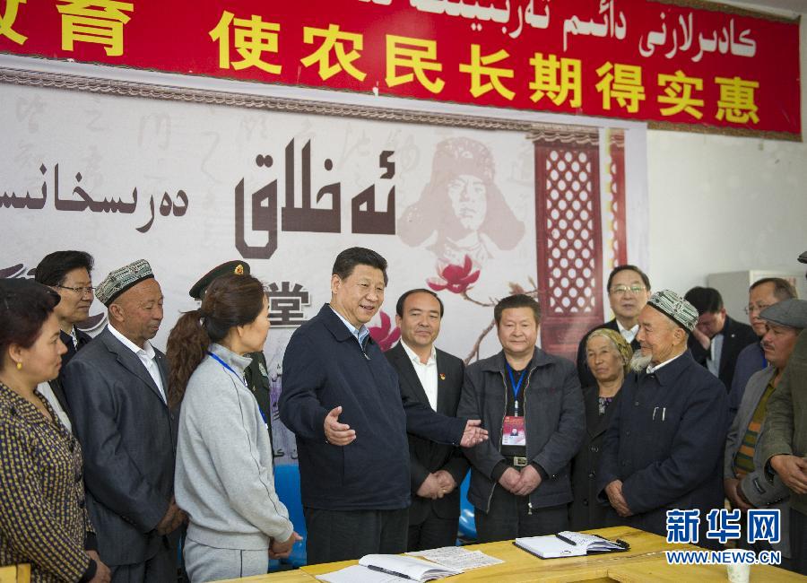 (时政)习近平在新疆考察