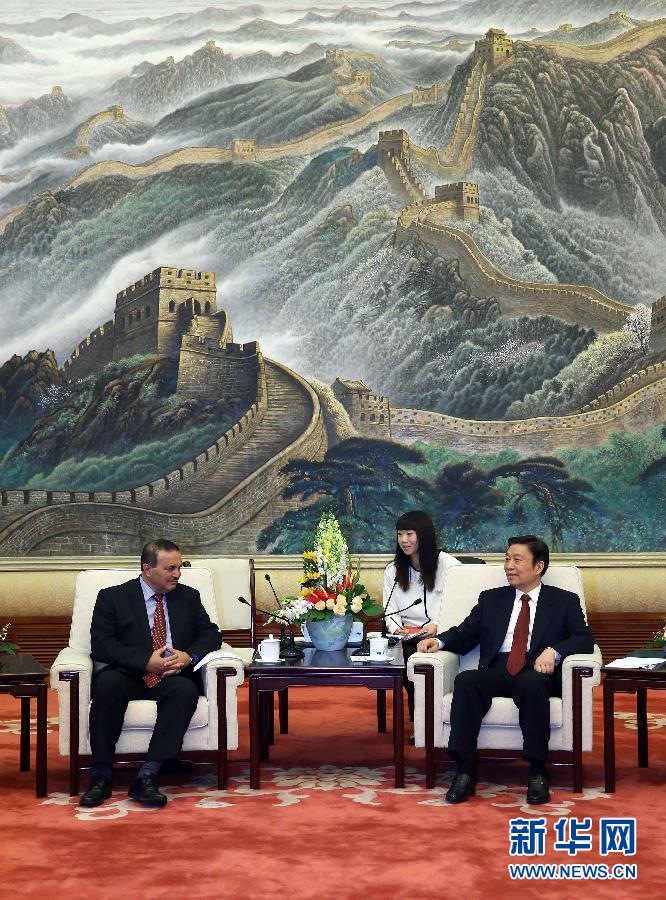 （新华网）李源潮会见马耳他工党代表团