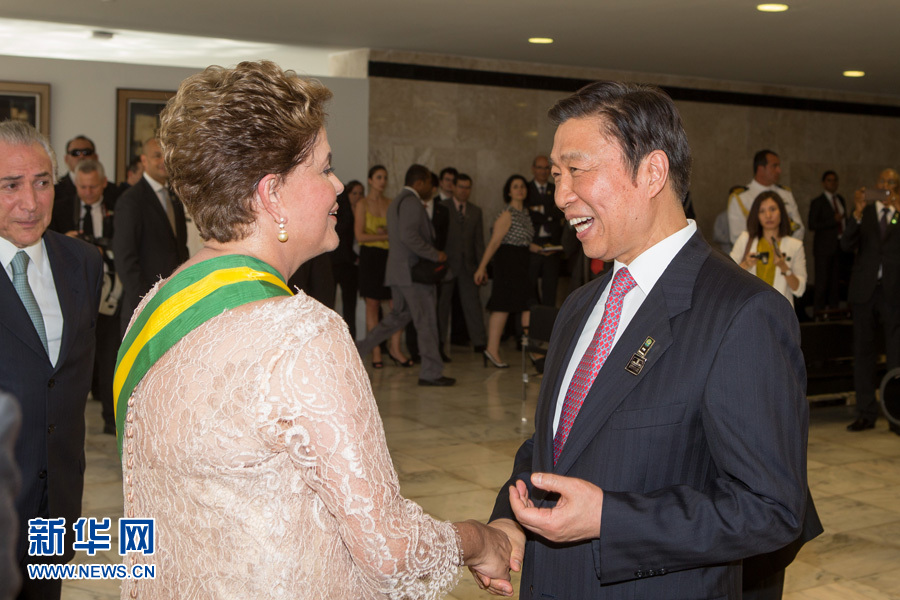 习近平主席特别代表、国家副主席李源潮出席巴