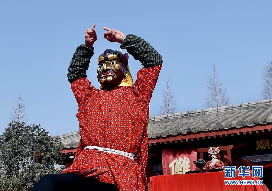 （晚报）（2）汉傩舞再现中原