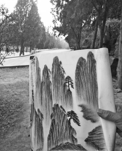 &mdash;网友作诗称赞当代扫地僧