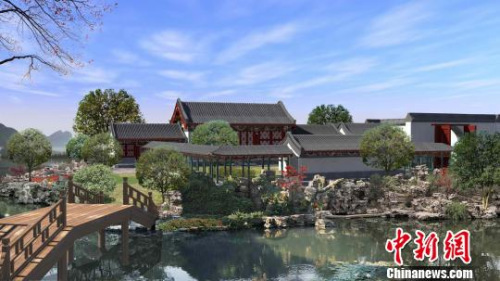 桂花园资料图。　柴彭勇　摄