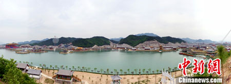 圆明新园现场。 作 者：柴彭勇