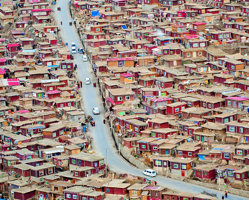 藏在深山中的佛学院：僧人和尼姑各半&ldquo;谷&rdquo;江山