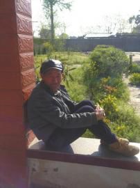 曹埠镇敬老院的老人们。