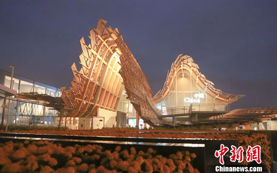 揭秘米兰世博会中国馆外形如同金色麦浪（图）