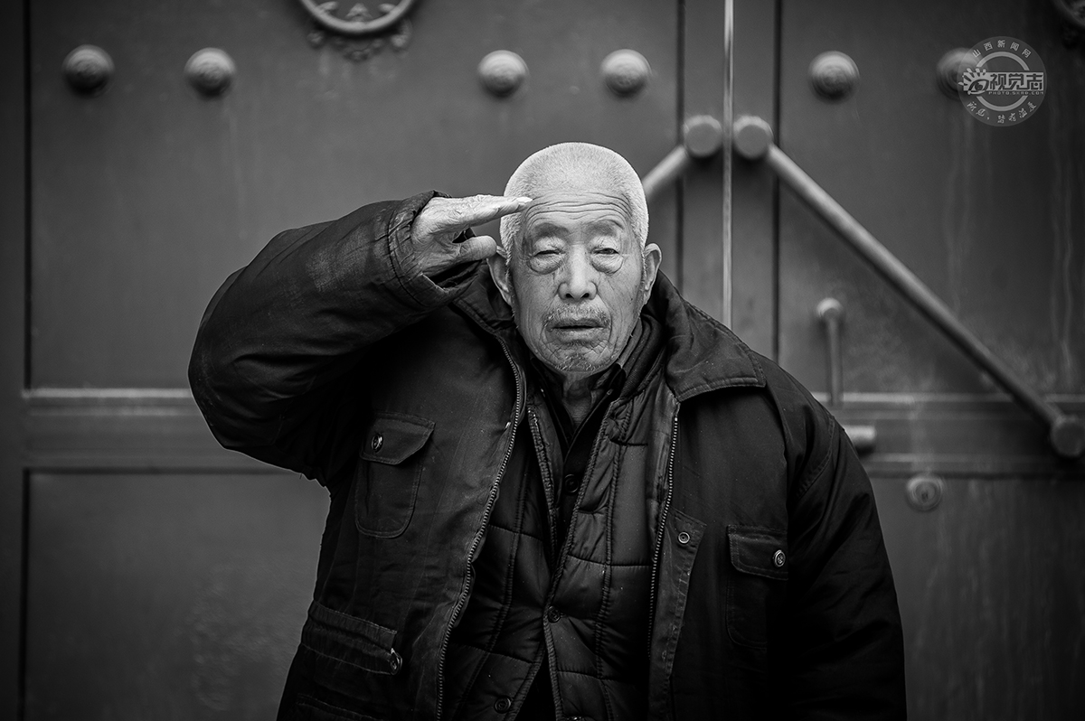 纪念抗战70周年：老兵的敬礼