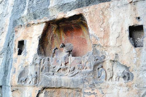 大云院摩崖石刻造像外景