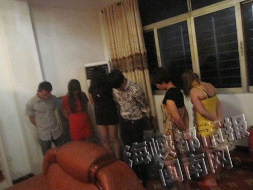 福建泉州一养生会所藏卖淫窝点密道助逃脱（图）