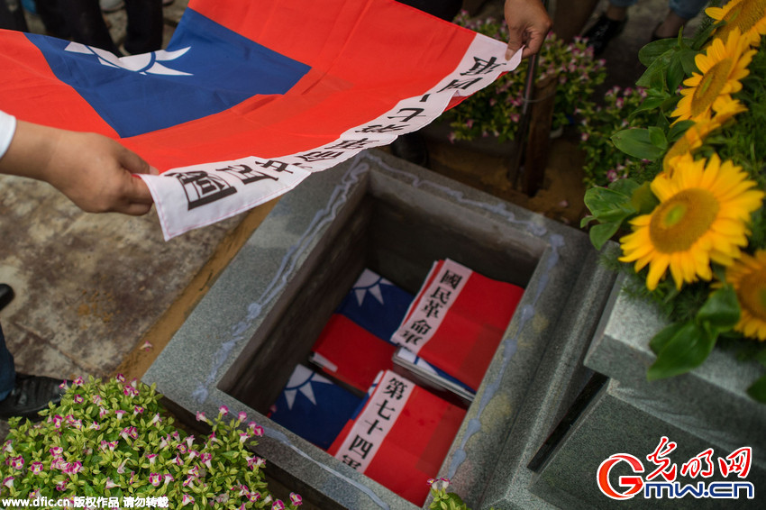 118位抗戰陣亡將士遺骸回故裏安葬