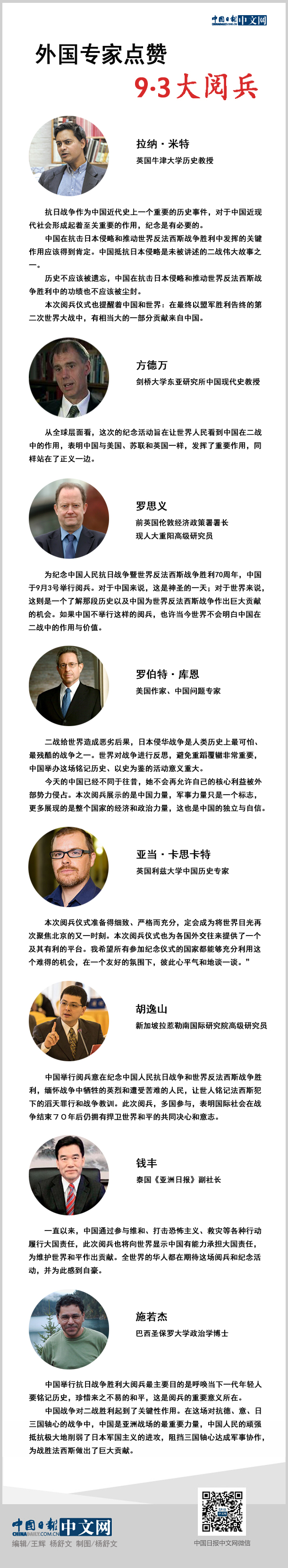 海外专家点赞中国&ldquo;93&rdquo;大阅兵