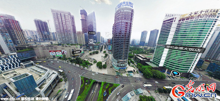 重庆推出全国首份实景地图