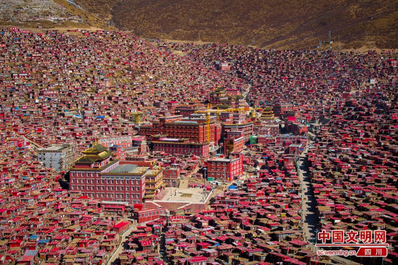 醉美四川 红色色达