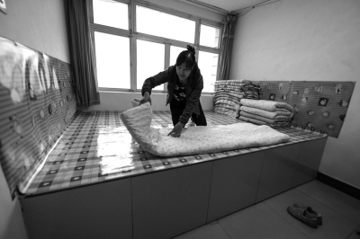 农家乐是很多崇礼农民新的致富方式，土炕很受欢迎。