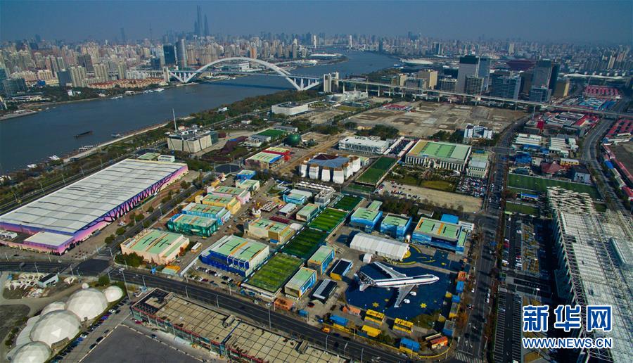 #（社会）（7）鸟瞰后世博：央企总部大厦主体全面封顶