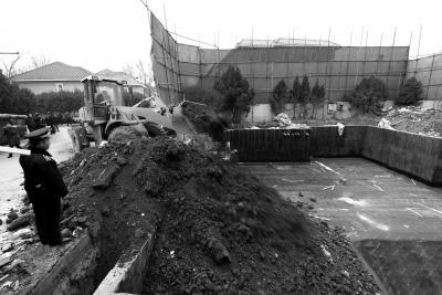 北京一小区17栋违建别墅被查封 3处地下室遭填埋