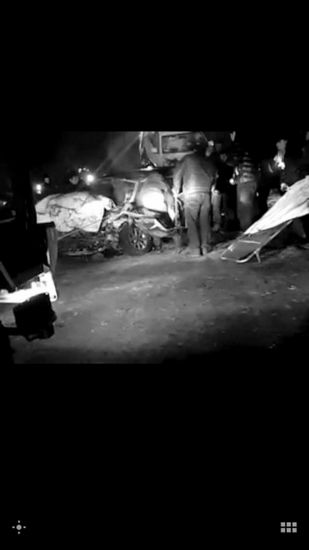 新手驾车迎头撞到警车派出所副所长当场死亡