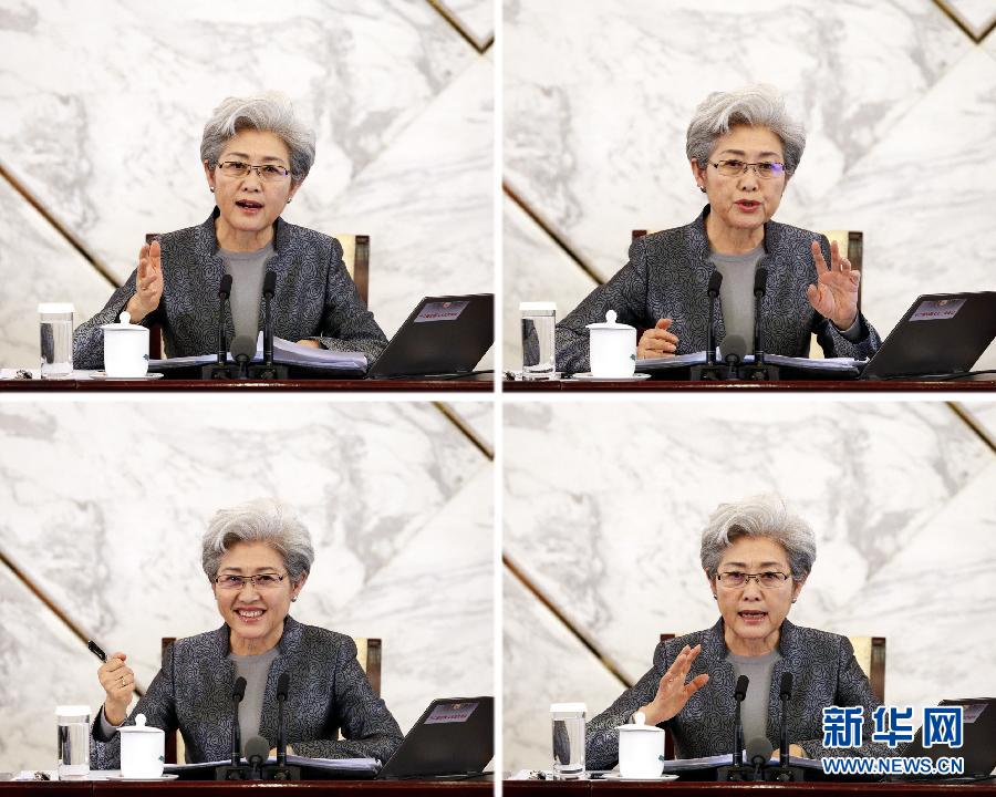 （两会·连环画）十二届全国人大三次会议举行新闻发布会