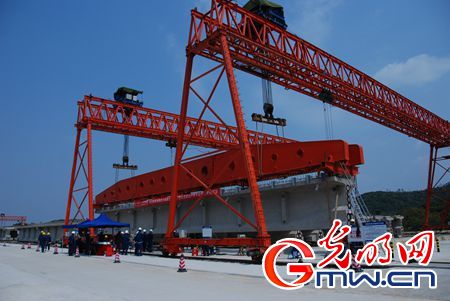 深茂铁路茂名制梁场一次性通过国家认证