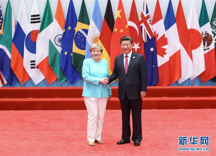 （杭州G20&middot;XHDW）（35）习近平迎接出席二十国集团领导人第十一次峰会的成员和嘉宾国领导人、有关国际组织负责人