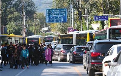 北京香山红叶率已达60% 进入最佳观赏期