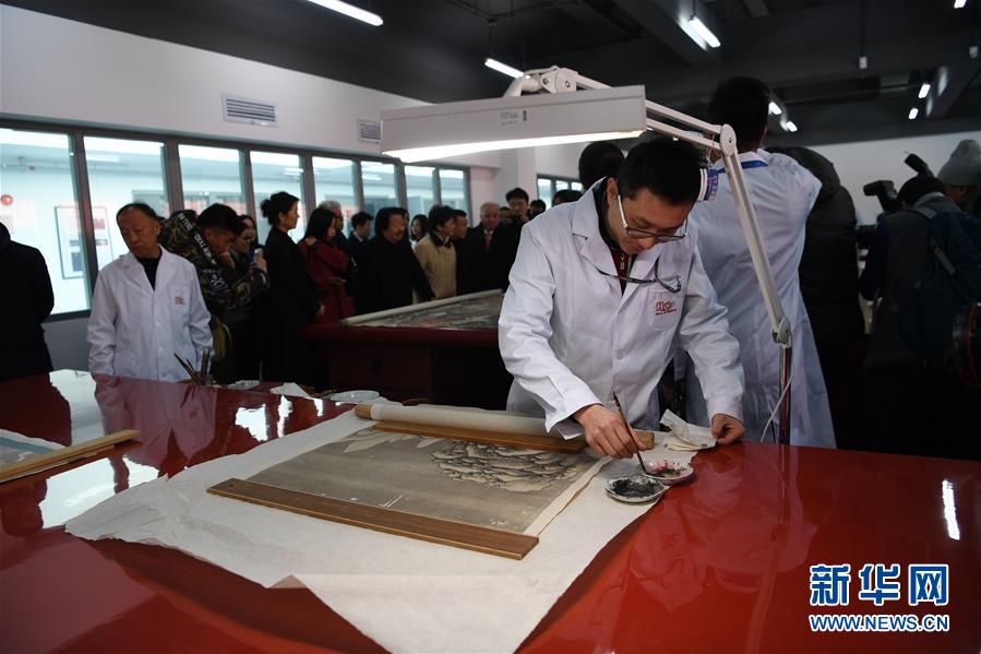 （文化）（1）故宫文物医院揭幕