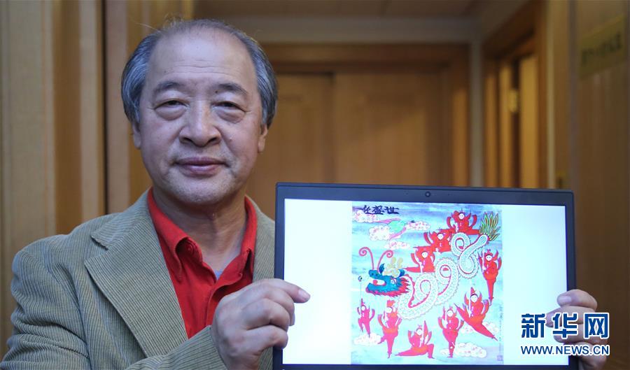 (两会·图片故事)(1)全国政协委员王书平:教农民画画的美协主席