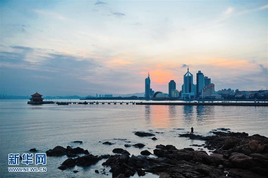 #（环境）（4）青岛黄昏 景色迷人