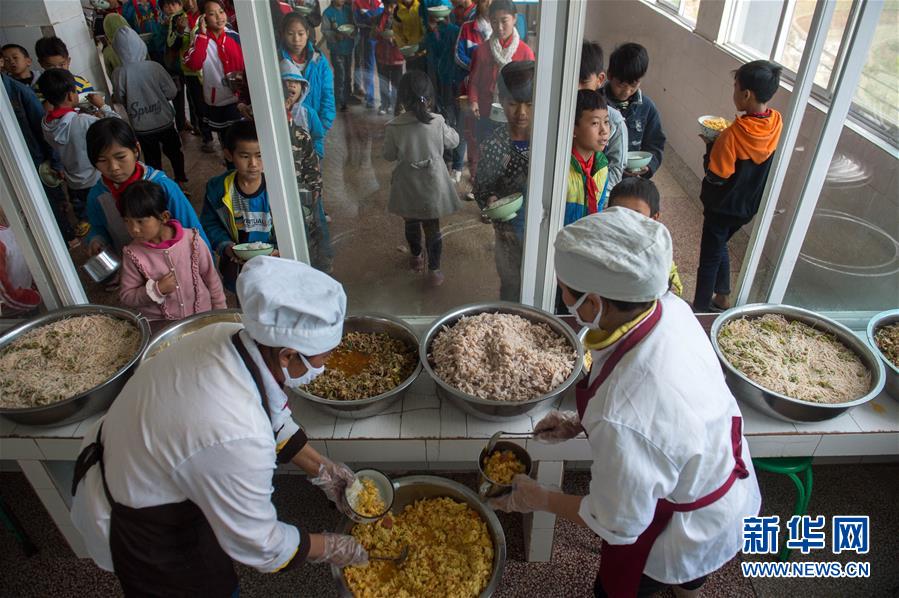 （新春走基层）（5）云南墨江：学生&ldquo;营养餐&rdquo;全覆盖