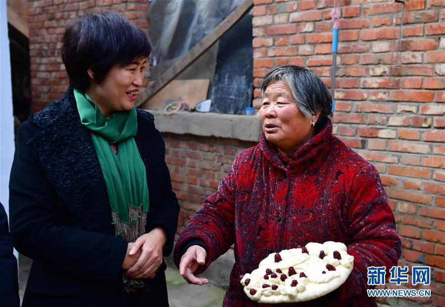 （新春走基层）（3）花馍馍飘香 贫困户开颜