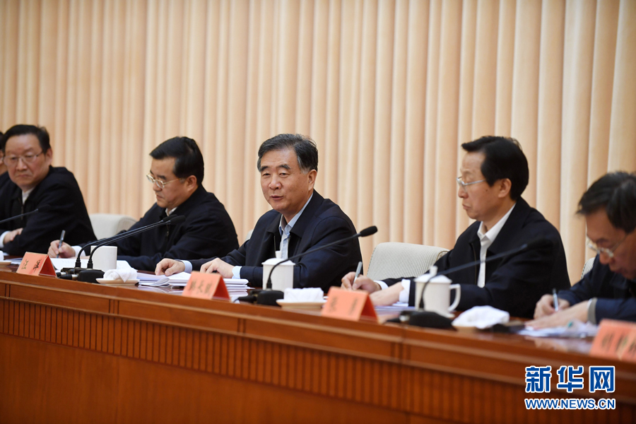 3月21日至22日，全国春季农业生产暨现代农业产业园建设工作会议在河北省石家庄市召开。中共中央政治局委员、国务院副总理汪洋出席会议并讲话。新华社记者王晓摄