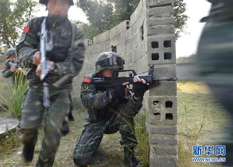 （军事）（2）武警福建总队开展&ldquo;魔鬼周&rdquo;极限训练