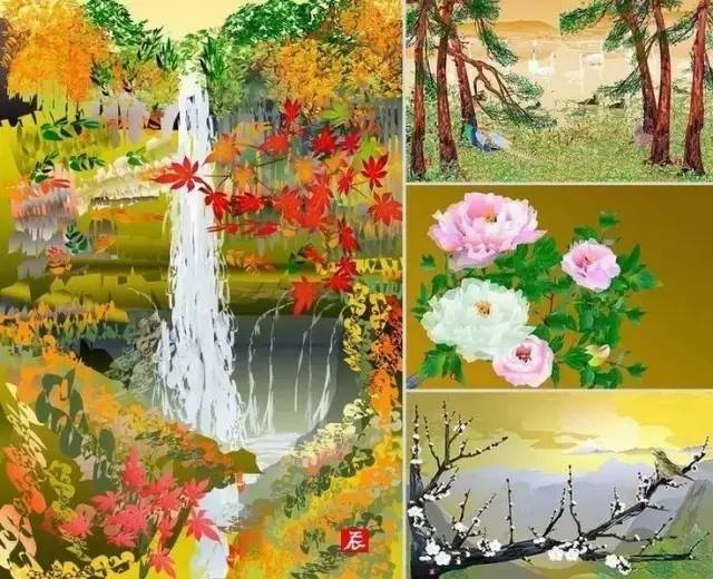 【涨姿势】人家用excel表格画画,你让专业画画