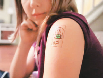 多模态神经电信号监测的MXene电子纹身