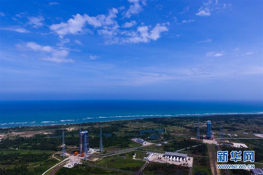 (砥砺奋进的五年·图文互动)(1)箭指群星的“神弓”:中国文昌航天发射场承载“航天梦”新使命