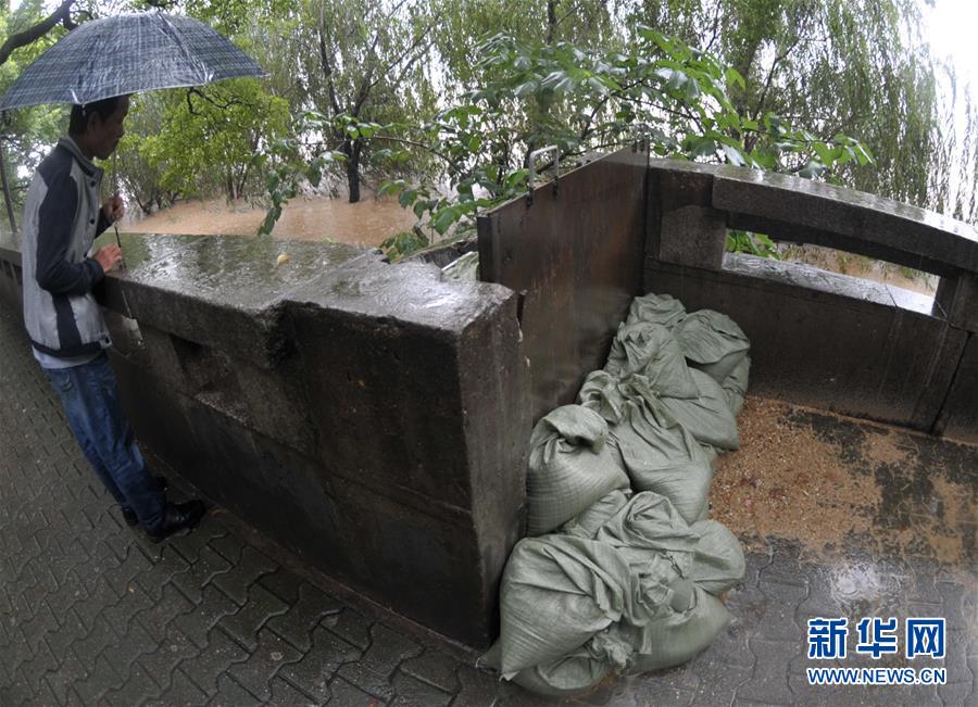 （環境）（3）湘江逼近歷史最高水位 長沙啟動防汛二級響應