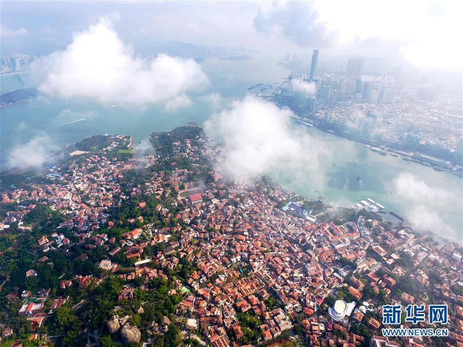 （美丽中国）（1）空中俯瞰美丽新世遗&mdash;&mdash;鼓浪屿