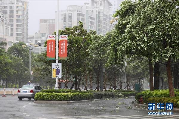 (环境)(1)台风“纳沙”登陆福建福清