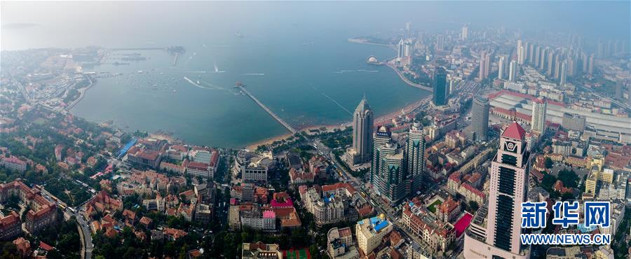 （空中之眼）（1）天空之眼瞰青岛