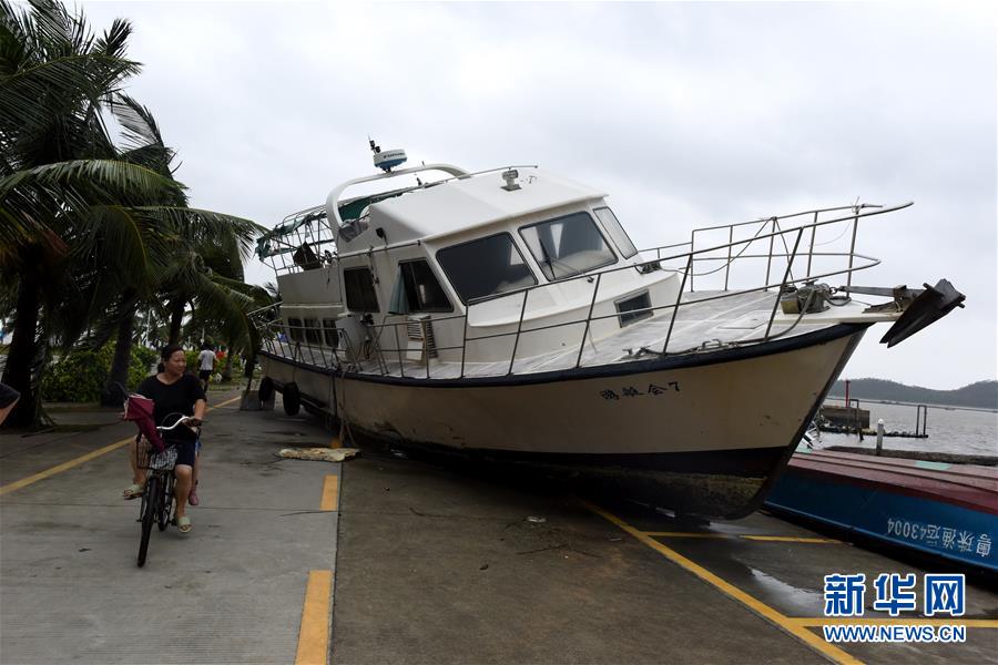 （环境）（1）强台风&ldquo;天鸽&rdquo;登陆广东珠海