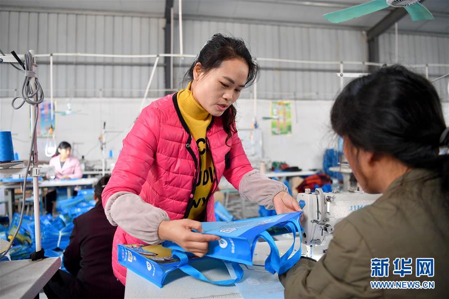 （奮進新時代）（8）河南省商水縣：巧媳婦工程助力留守婦女脫貧致富