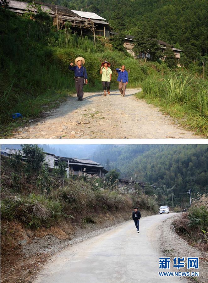 ＃（社会）（3）广西融水：返乡至村口 便利回家路