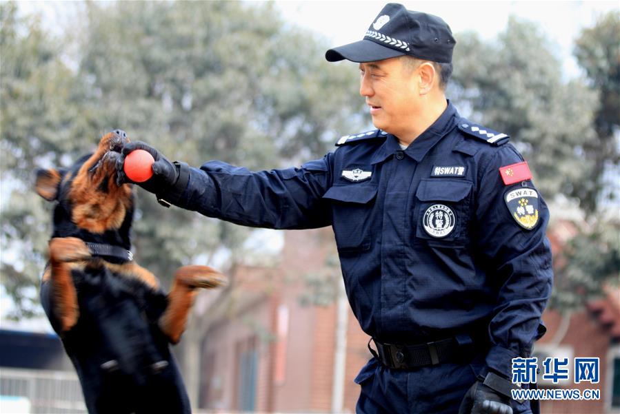 #（社会）（3）陕西咸阳：警犬训练保平安