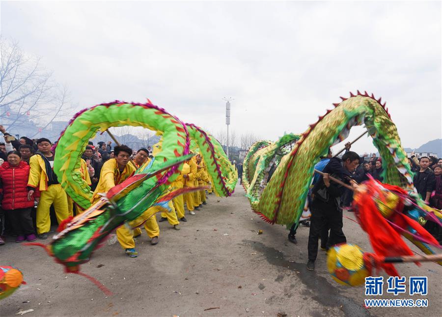 #（文化）（4）贵州松桃：滚龙闹新春