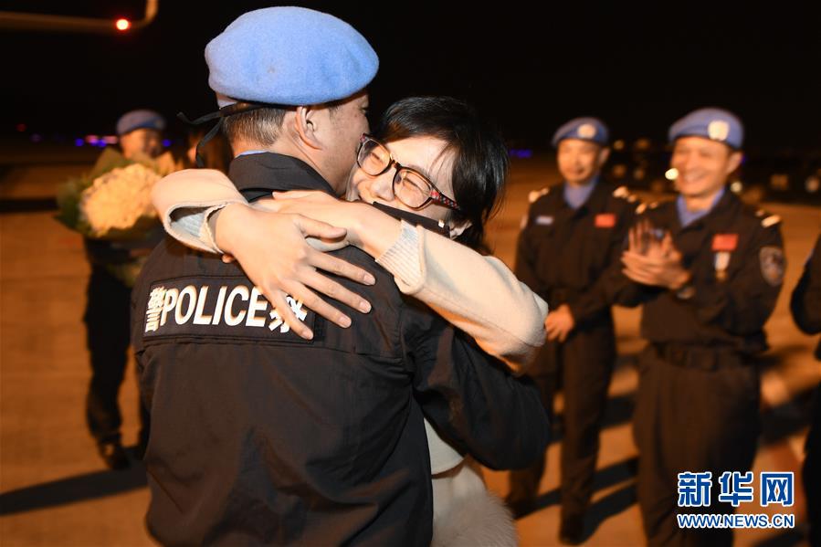 （社会）（2）中国第六支赴南苏丹维和警队凯旋