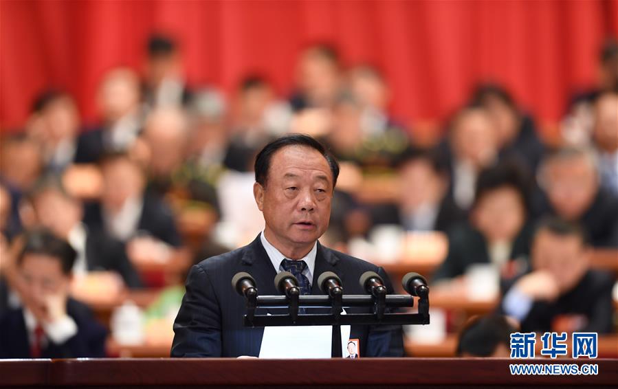 (两会)(7)全国政协十三届一次会议第二次全体会议大会发言