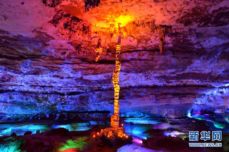 #（图文互动）（1）科考结果称在贵州发现&ldquo;亚洲第一长洞&rdquo; 长度刷新至238.48千米