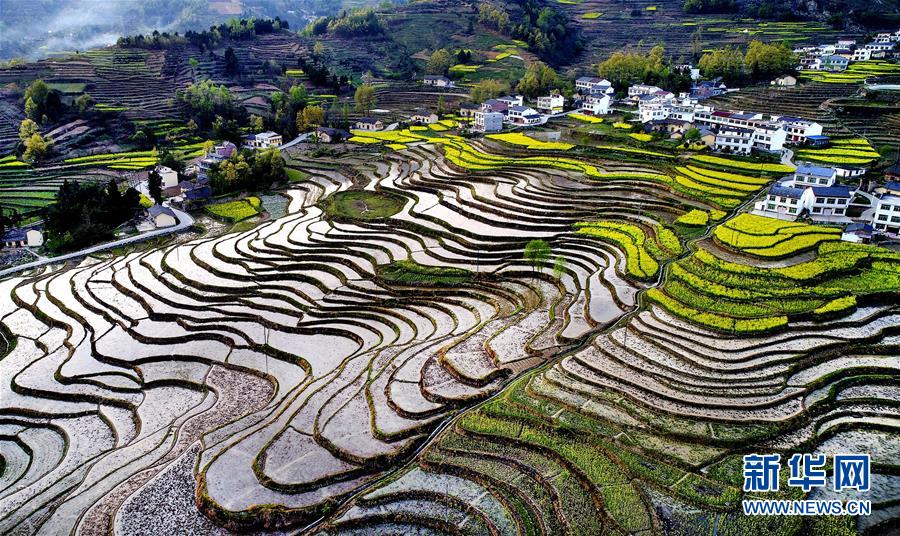 （美丽中国）（8）陕南凤堰古梯田 花水相映展画卷